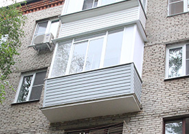 Остекление балкона в хрущевке - фото 16